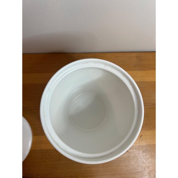 Starbucks logo ceramic cookie jar or coffee beans holder sealed with lid storage - Picture 6 of 8